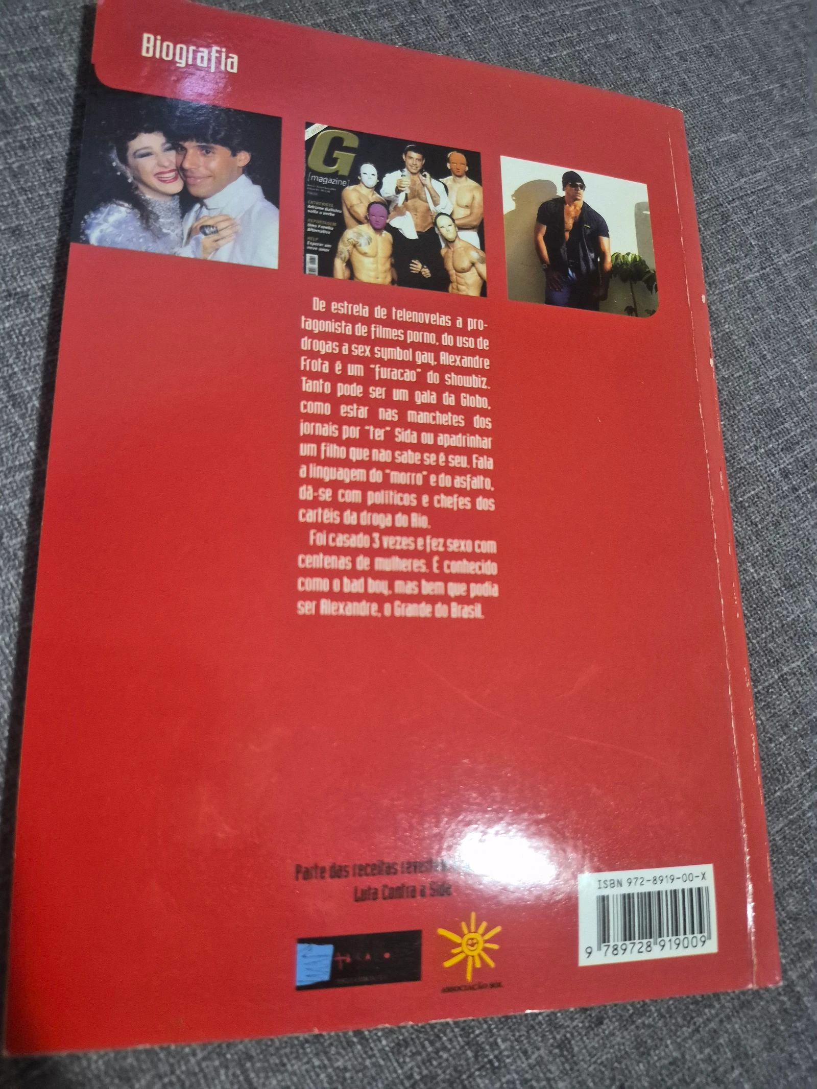 Biographical book Alexandre Frota – photo 2